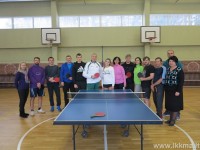 Vilniaus kūno kultūros mokytojai jėgas išbandė stalo teniso varžybose